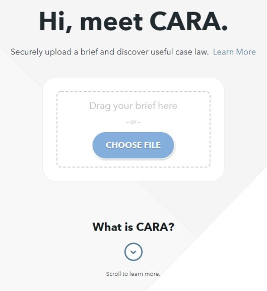 Casetext CARA