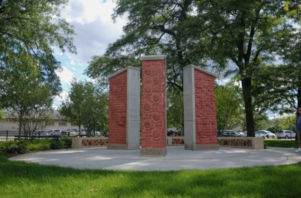 picture of "Living Memorial" in Marquette Park